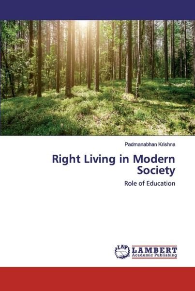 Cover for Krishna · Right Living in Modern Society (Buch) (2020)