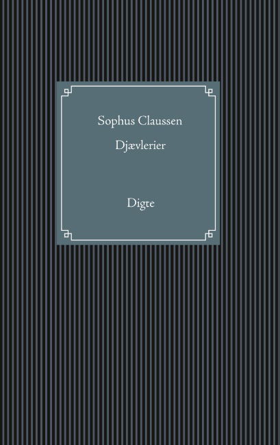 Cover for Sophus Claussen · Djævlerier (Paperback Book) [1st edition] (2019)