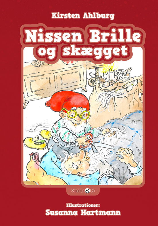 Cover for Kirsten Ahlburg · Nissen Brille: Nissen Brille og skægget (Hardcover bog) [1. udgave] (2022)