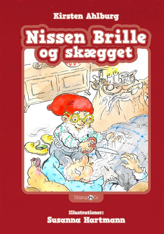 Cover for Kirsten Ahlburg · Nissen Brille: Nissen Brille og skægget (Hardcover bog) [1. udgave] (2022)