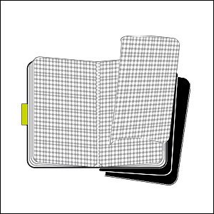 Cover for Moleskine · Moleskine Squared Cahier L (Moleskine Squared Cahier L - Kraft Cover Large) - Moleskine Cahier (Book pack) (2016)