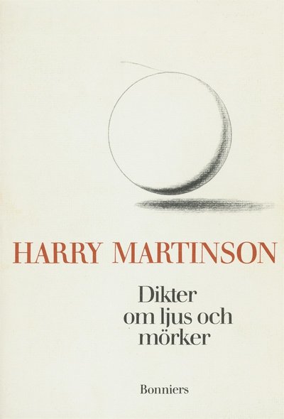 Cover for Harry Martinson · Dikter om ljus och mörker (ePUB) (2016)