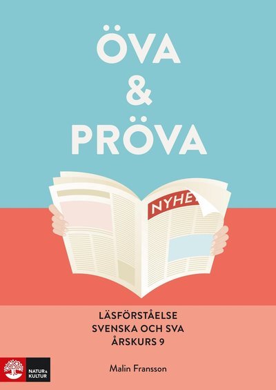 Cover for Malin Fransson · Öva &amp; pröva. Läsförståelse i svenska och sva årsku (Bog) (2021)