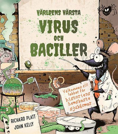 Cover for Richard Platt · Världens värsta virus och baciller (Bound Book) (2021)