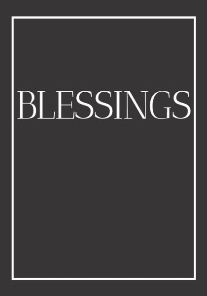 Cover for Contemporary Interior Design · Blessings (Paperback Book) (2020)