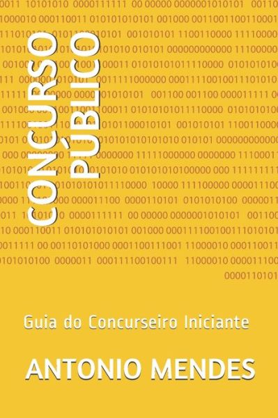 Cover for Antonio Mendes · Concurso Publico (Pocketbok) (2020)