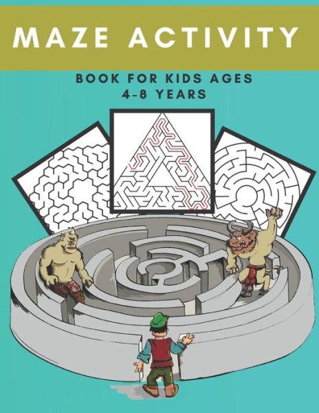 Cover for Laurein Publishing · Mazes for Kids Ages 4-8 (Paperback Book) (2020)