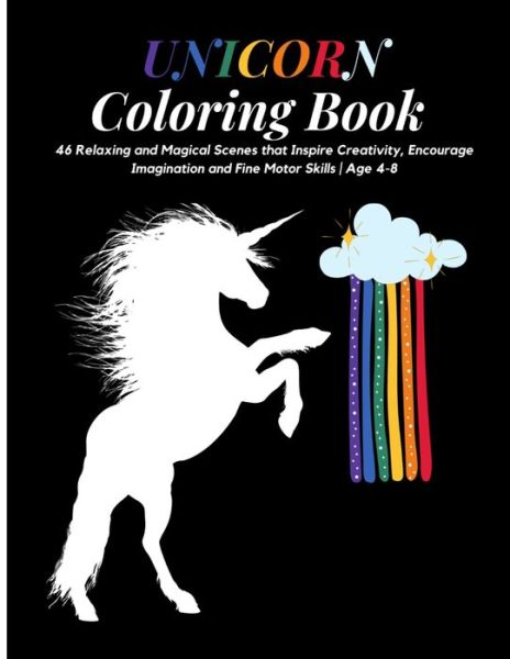 Cover for Linkdy Publishing · Unicorn Coloring Book (Paperback Book) (2021)