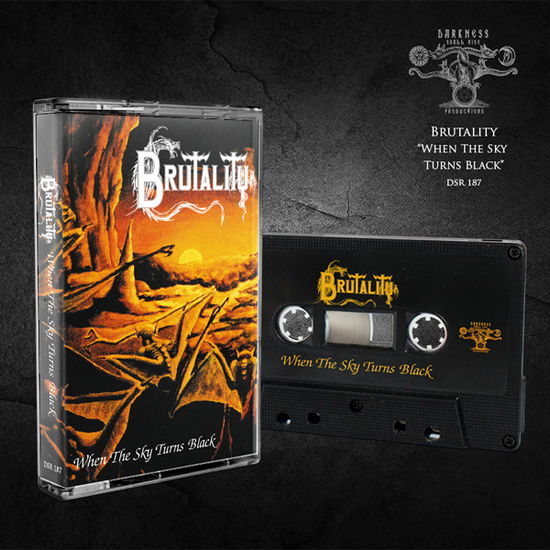 Cover for Brutality · When the Sky Turns Black (Cassette) (2023)