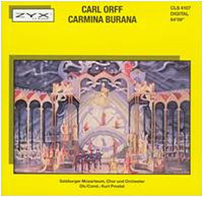 Carmina Burana - C. Orff - Musik - CLS - 0090204008964 - 25. juli 1991