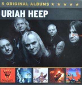 5 Original Albums - Uriah Heep - Musik - SANCR - 0600753354964 - 24 november 2011