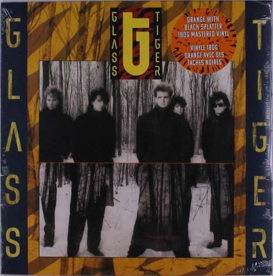 Cover for Glass Tiger · The Thin Red Line (Tiger Striped Lp) (LP) (2021)