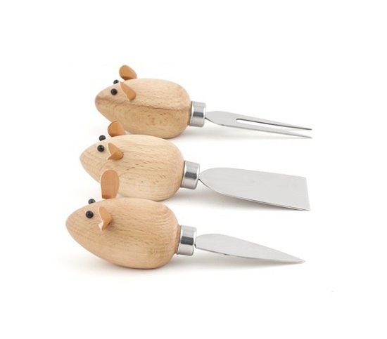 3 Blind Mice Cheese Knives (Spielzeug)