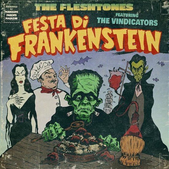 Cover for Fleshtones · Festa di Frankenstein / The Dedication Song (LP) (2024)