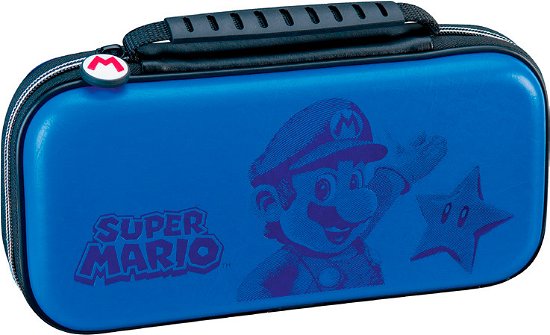 Bigben Nintendo Switch Travel Case Mario Blue Nns4 (Merchandise) - Nacon Gaming - Merchandise -  - 0663293110964 - 5. april 2020