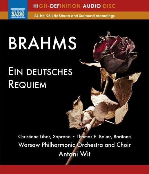 German Requiem - Brahms - Musiikki - Naxos - 0730099003964 - tiistai 29. huhtikuuta 2014