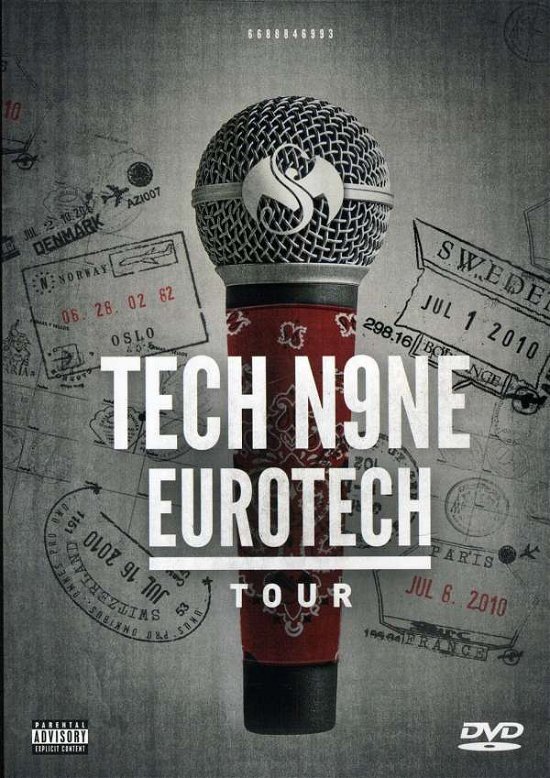 TechS Euro Tech Tou (USA Import) - Tech N9ne - Películas - STRANGE MUSIC - 0893981001964 - 12 de julio de 2011