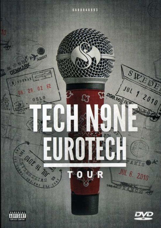 TechS Euro Tech Tou (USA Import) - Tech N9ne - Filme - STRANGE MUSIC - 0893981001964 - 12. Juli 2011