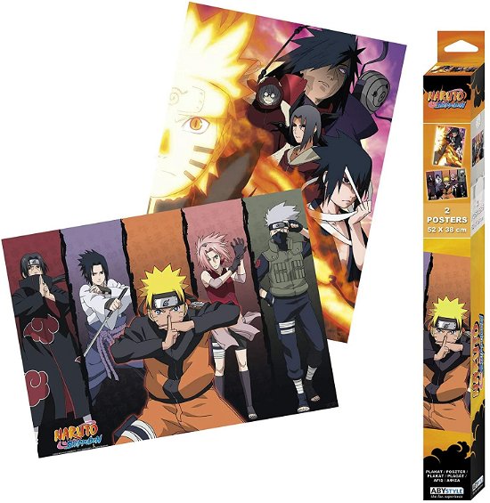 Cover for P.Derive · NARUTO - Groups - Set 2 posters 52x38 (Legetøj) (2020)