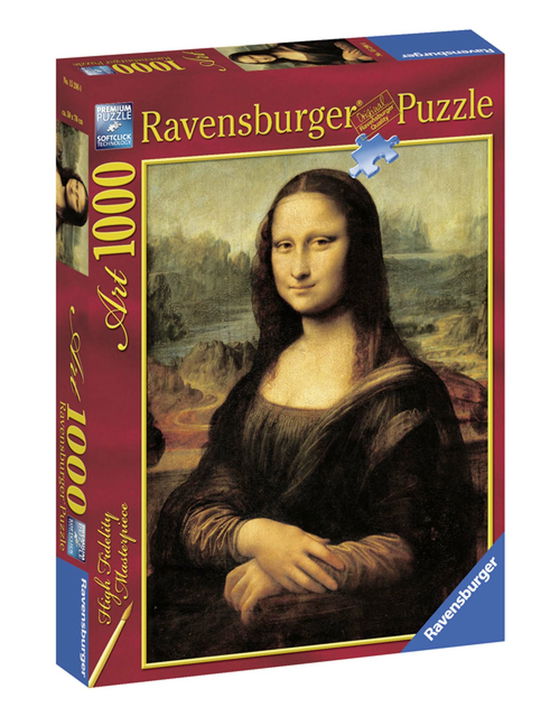 Cover for Ravensburger · Ravensburger Art Collection Puzzle: Da Vinci - Mona Lisa (15296) (MERCH)