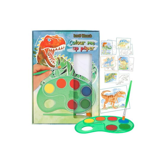 Cover for Dino World · Colour Me Up Paper ( 0412517 ) (Toys)