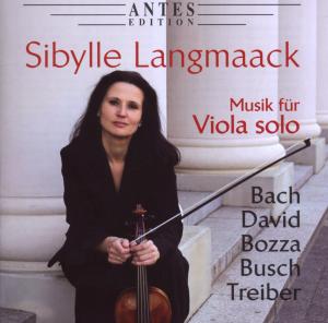 Musik for Viola Solo - Bach / Langmaack / Sibylle - Musik - ANTES EDITION - 4014513023964 - 8 augusti 2009