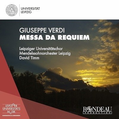 Cover for Leipziger Universitatschor Me · Giuseppe Verdi Messa Da Requi (CD)
