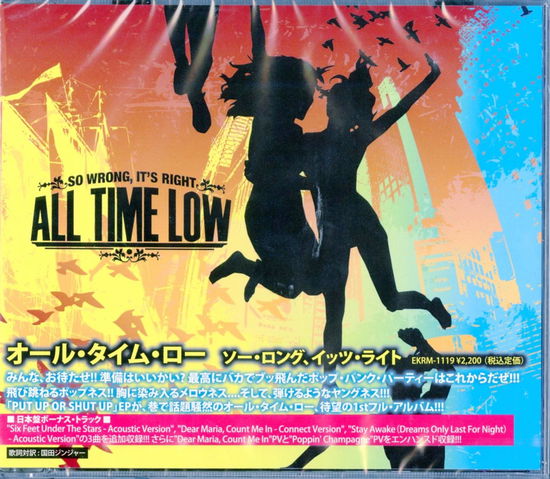 Cover for All Time Low · So Wrong. It's Right (CD) [Japan Import edition] (2009)