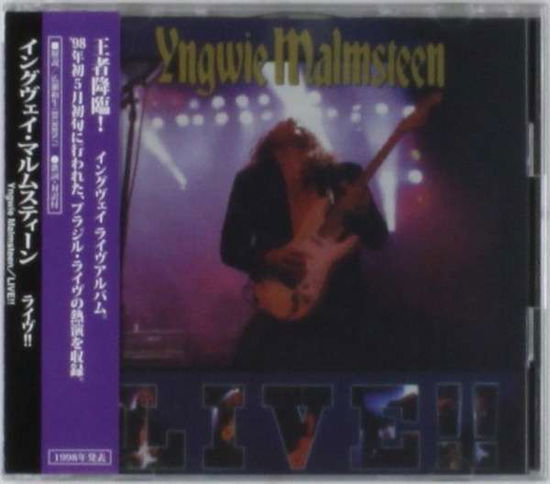 Live - Yngwie Malmsteen - Música - PONY CANYON - 4988013464964 - 3 de septiembre de 2013