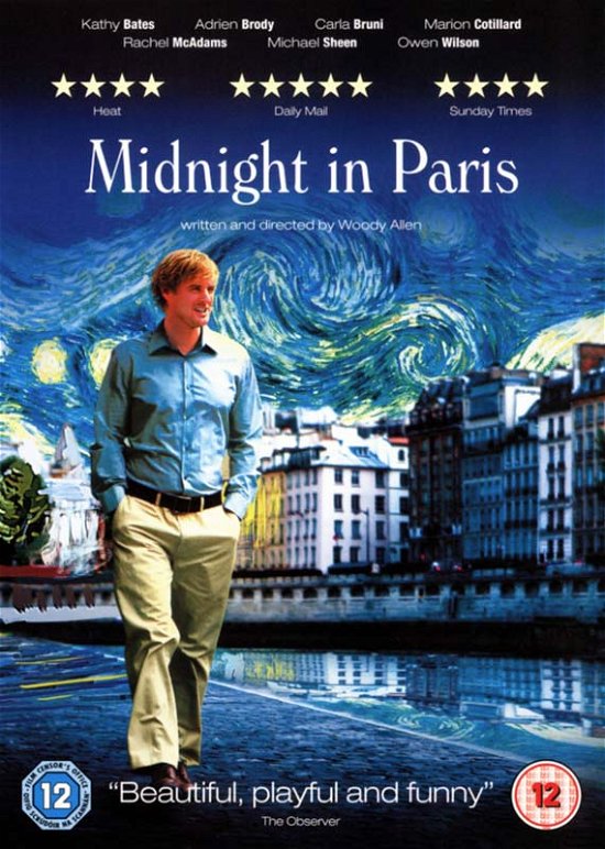 Cover for Midnight in Paris (DVD) (2012)