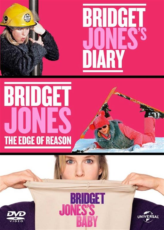Bridget Jones Trilogy - Diary / The Edge Of Reason / Baby - Bridget Jones Diary 13 DVD - Film - Universal Pictures - 5053083098964 - 30. januar 2017