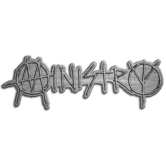 Ministry: Ministry Pin Badge: Logo (Retail Pack) - Ministry - Produtos - PHM - 5055339788964 - 28 de outubro de 2019