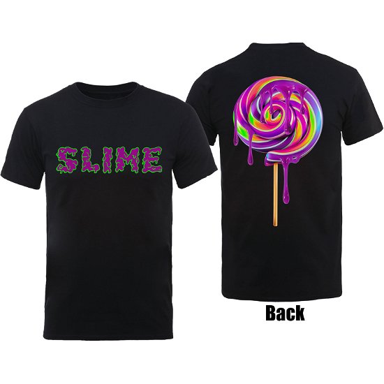 Cover for Young Thug · Young Thug Unisex T-Shirt: Slime Pop-Up (Back Print) (T-shirt) [size S] [Black - Unisex edition]