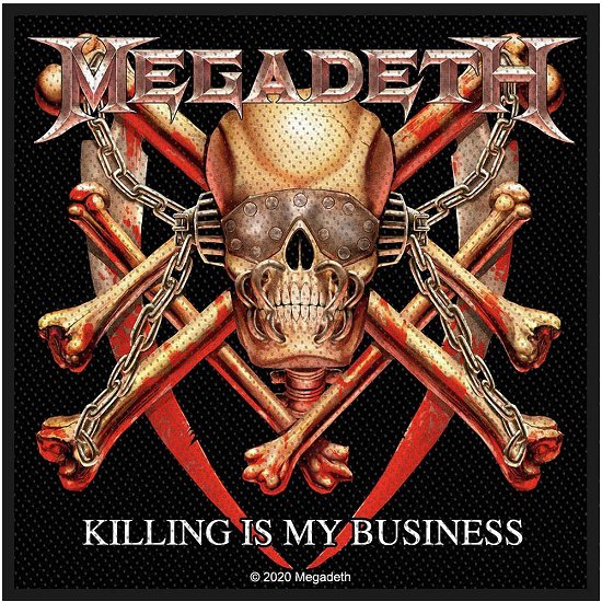Cover for Megadeth · Megadeth Standard Woven Patch: Killing Is My Business (Patch)