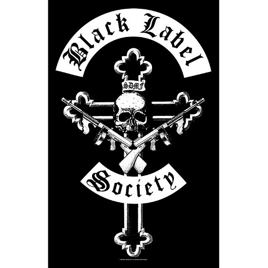 Black Label Society Textile Poster: Mafia - Black Label Society - Merchandise -  - 5056365724964 - 