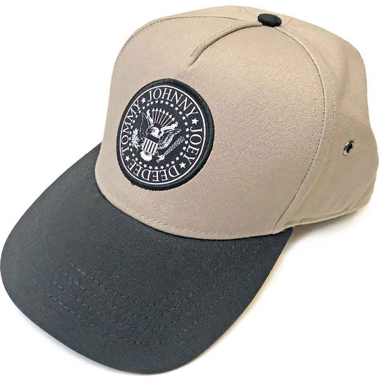 Cover for Ramones · Ramones Unisex Snapback Cap: Presidential Seal (CLOTHES) [Neutral, Black - Unisex edition]