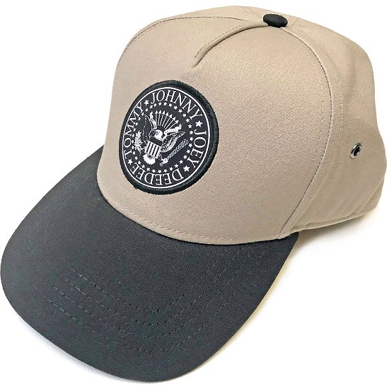Cover for Ramones · Ramones Unisex Snapback Cap: Presidential Seal (Kläder) [Neutral, Black - Unisex edition]