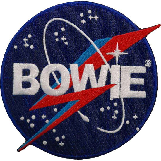 David Bowie Standard Woven Patch: NASA - David Bowie - Koopwaar -  - 5056368695964 - 