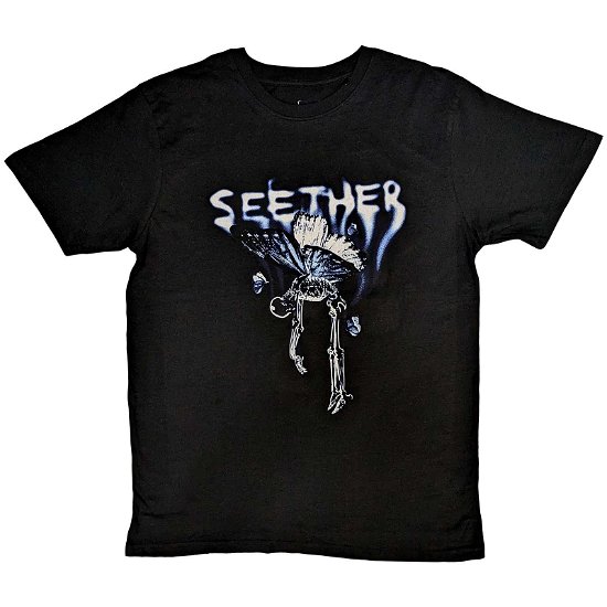 Seether Unisex T-Shirt: Dead Butterfly - Seether - Koopwaar -  - 5056737204964 - 