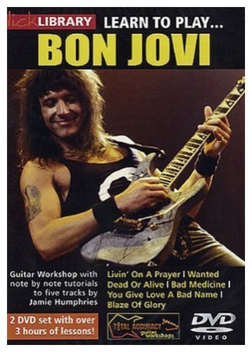 Cover for Instructional · Learn How to Play Bon Jov (DVD) (2006)