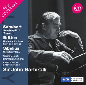 Symphony No.4/no.2 - Schubert / Britten / Sibelius - Musique - ICA - 5060244550964 - 25 février 2013