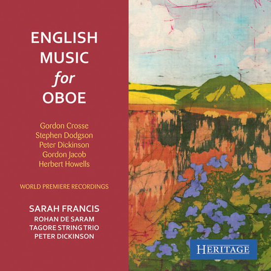 Cover for Francis,sarah &amp; Friends · English Music for Oboe (CD) (2014)