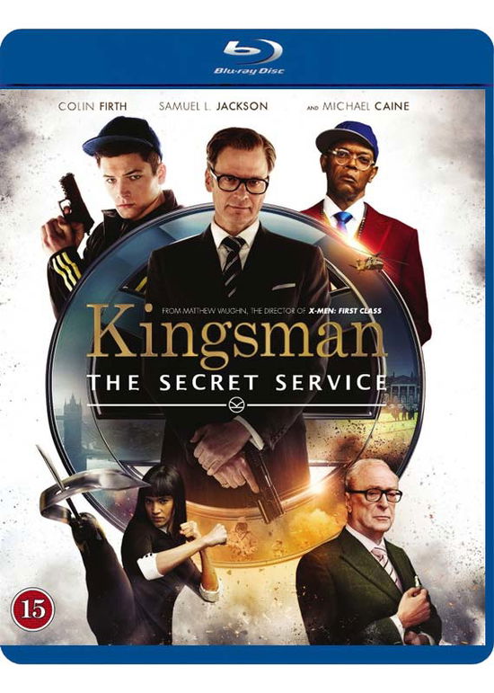 Kingsman: The Secret Service - Colin Firth / Samuel L. Jackson / Michael Caine - Elokuva -  - 7340112720964 - torstai 2. heinäkuuta 2015