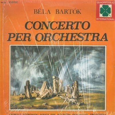 Cover for Bela Bartok  · Concerto Per Orchestra (VINIL)