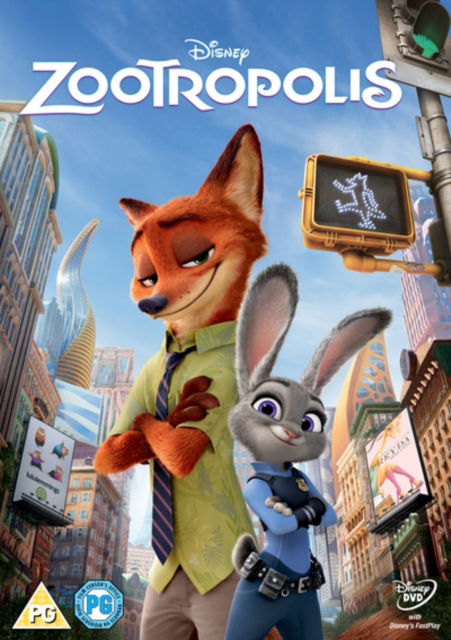 Cover for Zootropolis (DVD) (2016)