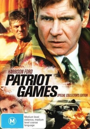 Cover for Patriot Games · Patriot Games (Page to Screen) (DVD) (2010)
