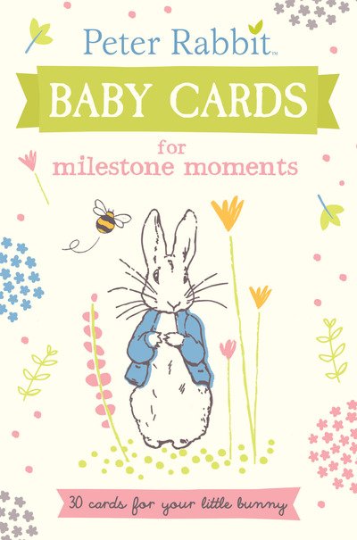 Cover for Peter Rabbit  Baby Cards for Miletone Moments (Book) (2020)