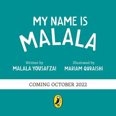 Cover for Malala Yousafzai · My Name is Malala (Board book) (2022)