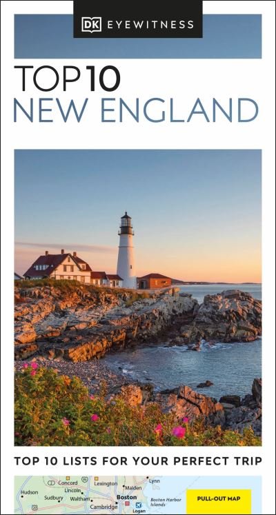 Cover for DK Eyewitness · DK Eyewitness Top 10 New England - Pocket Travel Guide (Paperback Book) (2024)