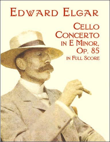 Cover for Edward Elgar · Cello Concerto in E Minor in Full Score (Dover Music Scores) (Paperback Book) (2012)